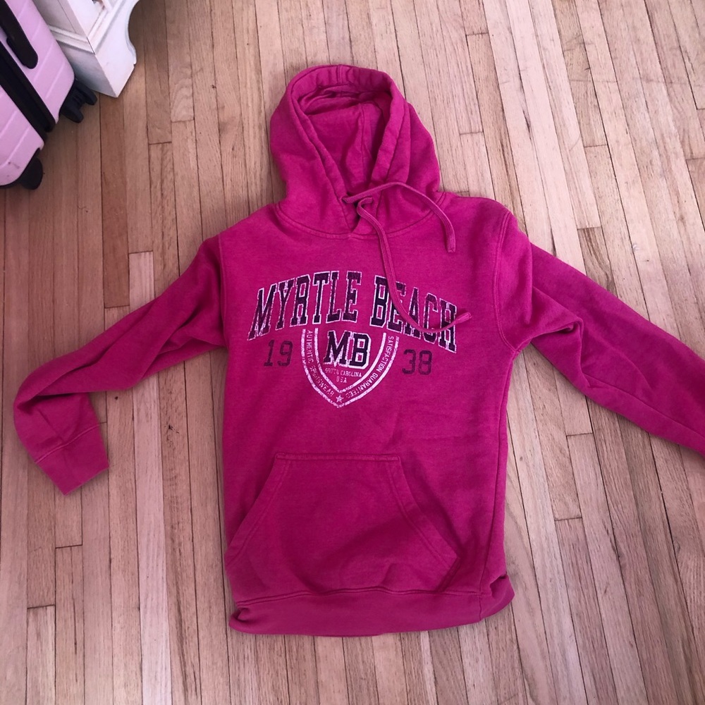 Pink Myrtle Beach sweatshirt size Adult small
